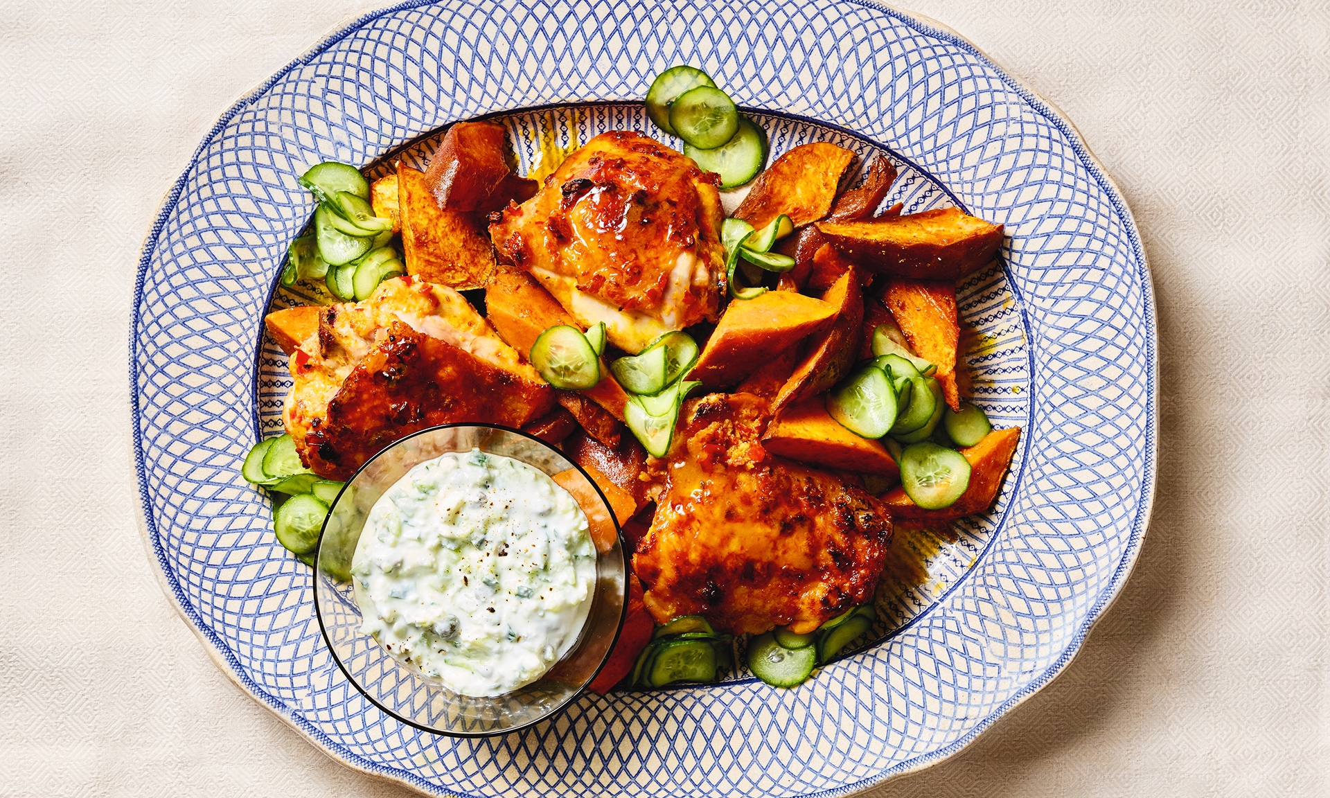 Zaynab Issa’s Calabrian Chili Chicken With Caper Raita