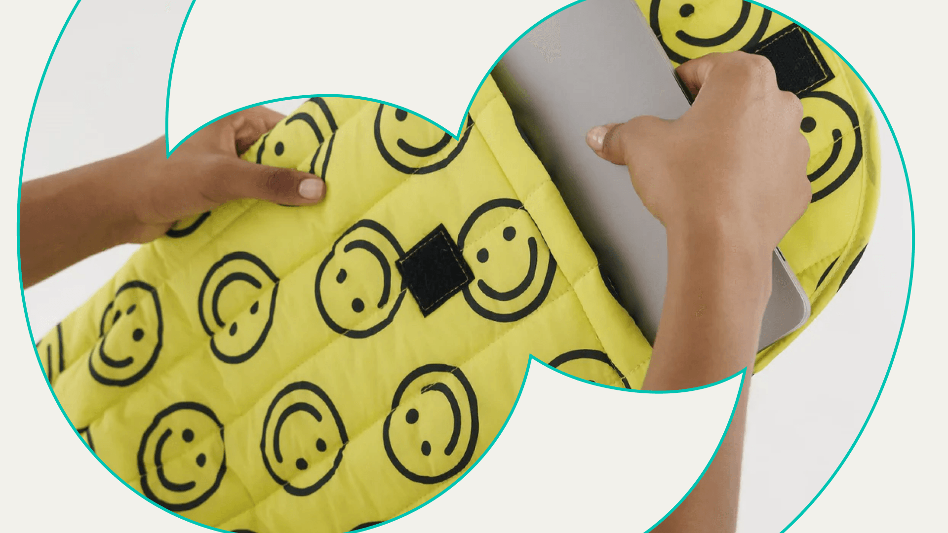 Baggu laptop case for easy commuting 