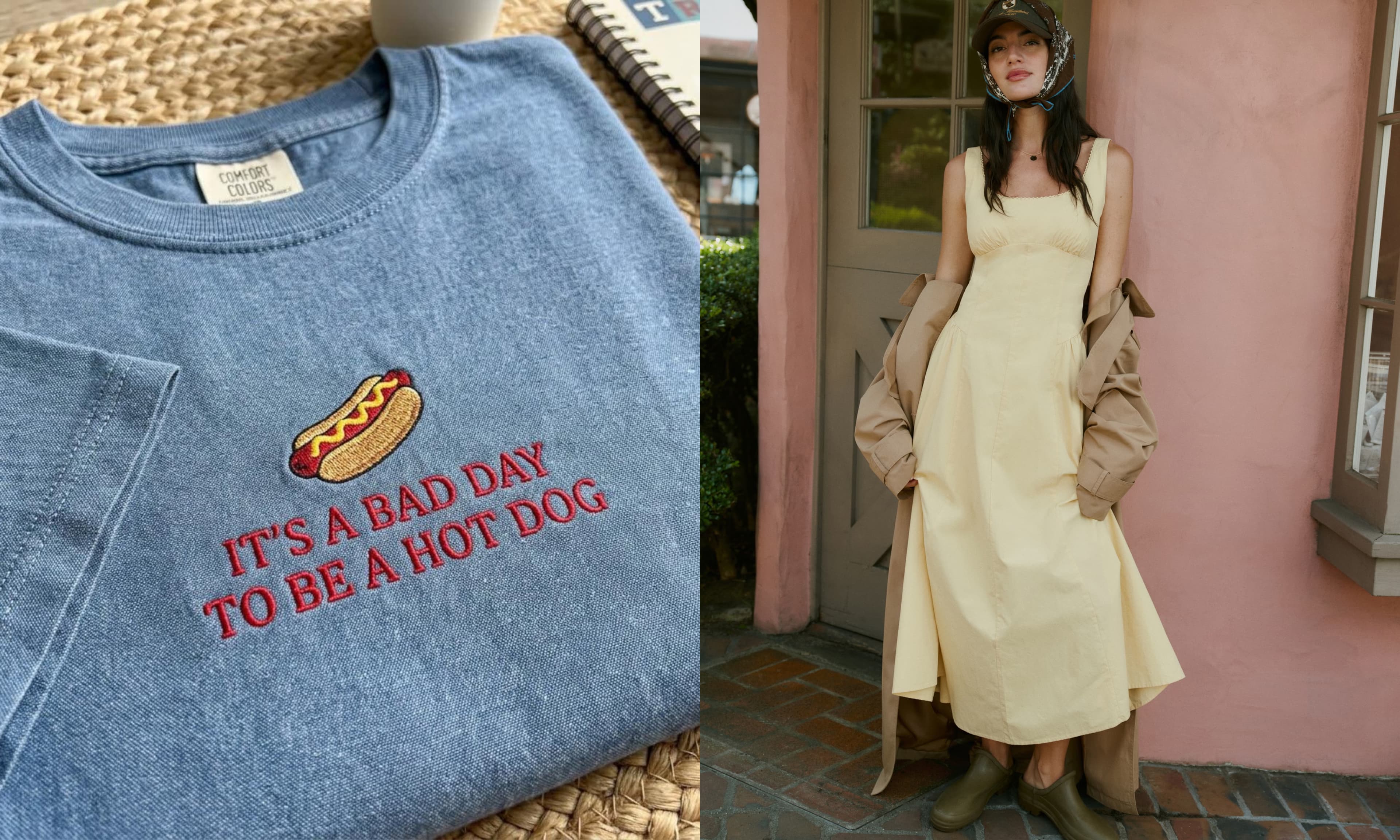 T-shirt, dress