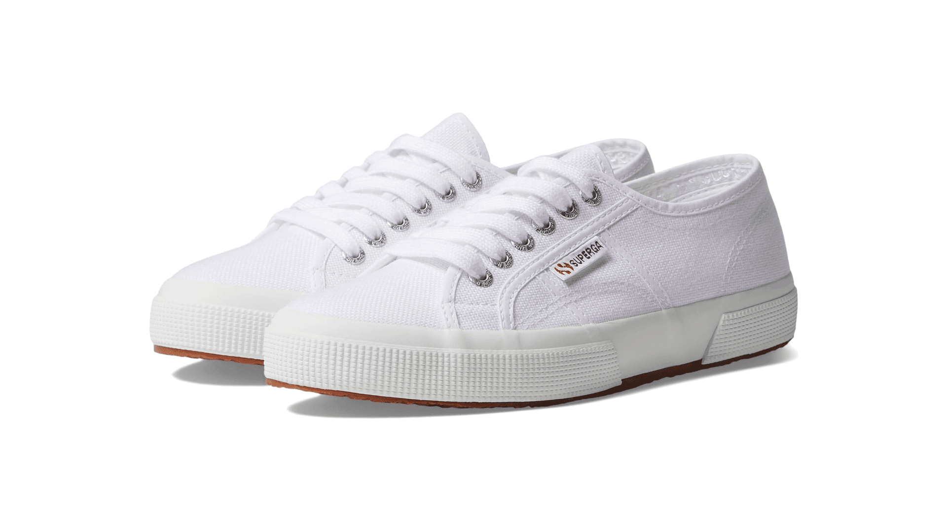 Superga white sneakers women