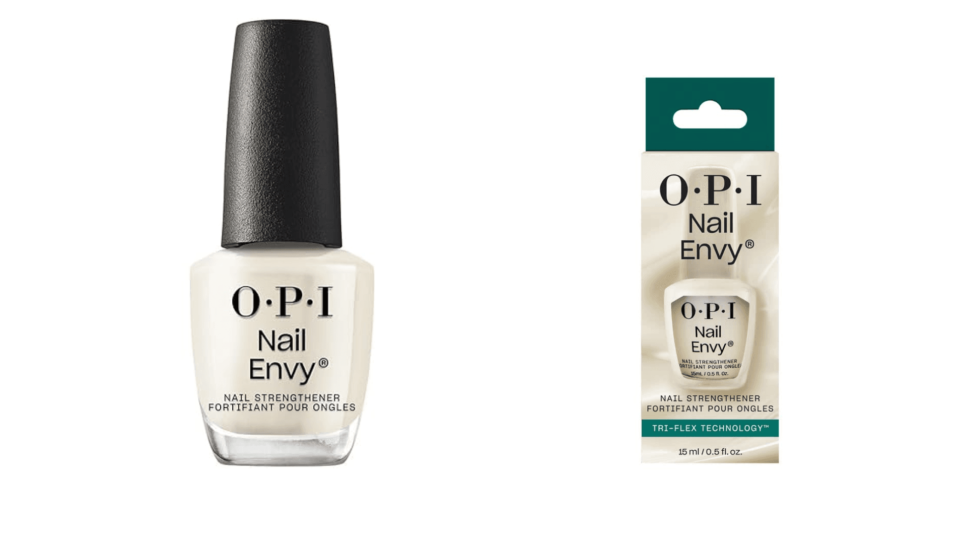 OPI Nail Envy Nail Strengthener Clear | Strengthening Nail Polish Treatment | For Weak & Thin Nails