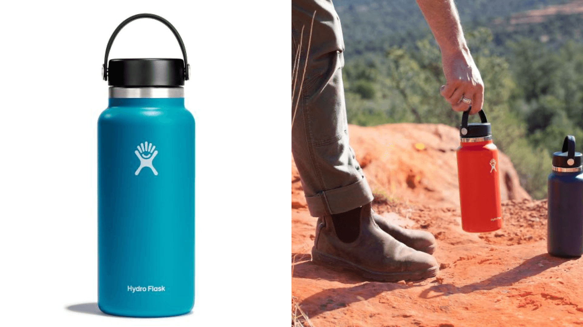Reusable water bottle 