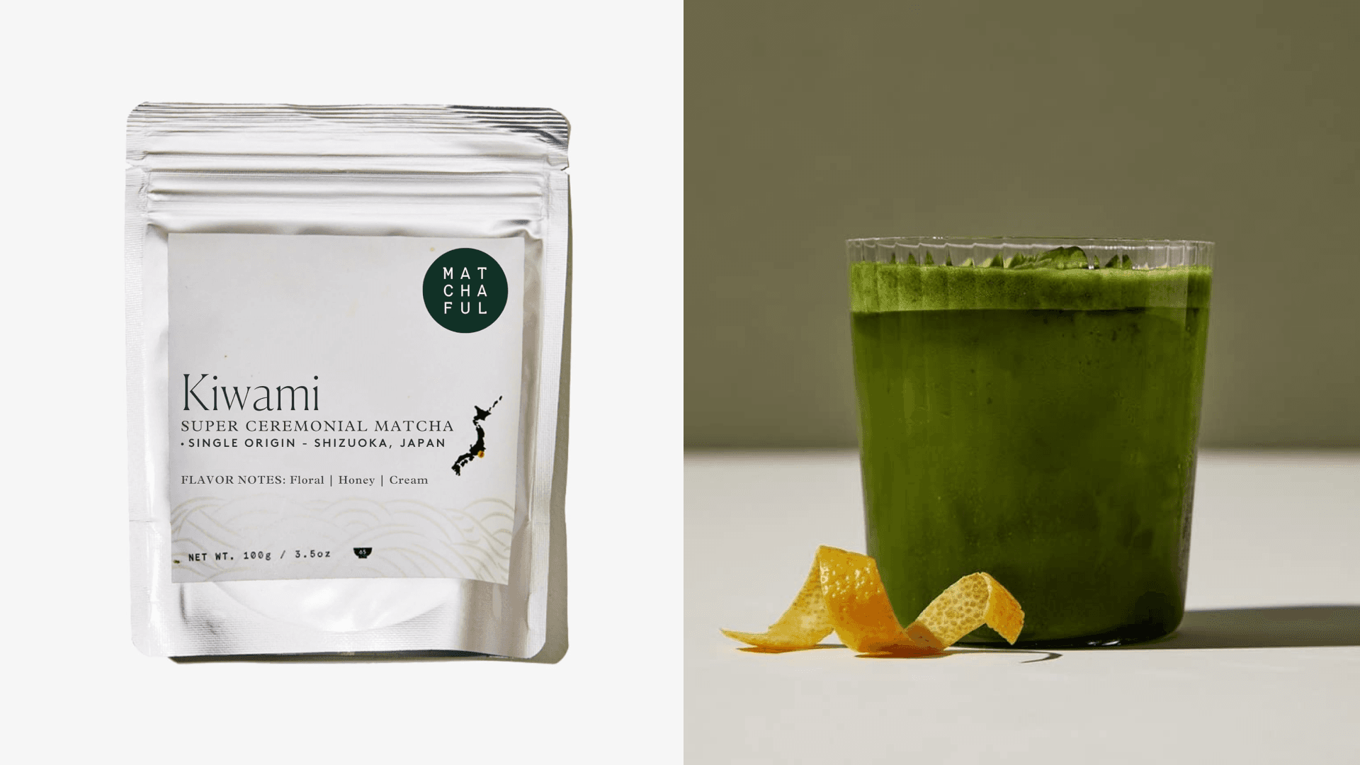 Matchaful - Hikari - Single Origin Ceremonial Matcha - Fine Green Tea Powder, Direct-Trade From Shizuoka, Japan - Smooth and Creamy with Flavor Notes of Walnut, Lemon, Butter - 100g Bag