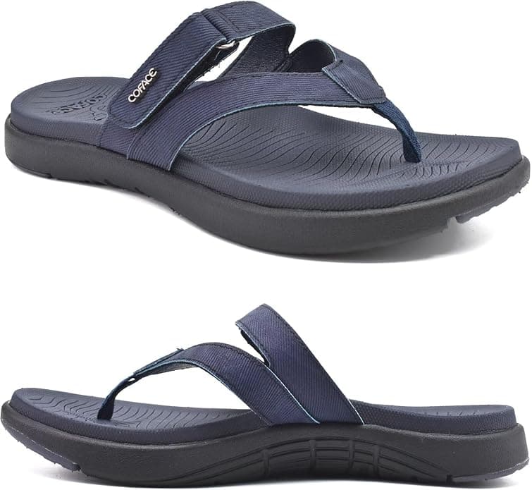 Most Budget-Friendly: COFACE Women's Fashion Orthotic Flip Flops