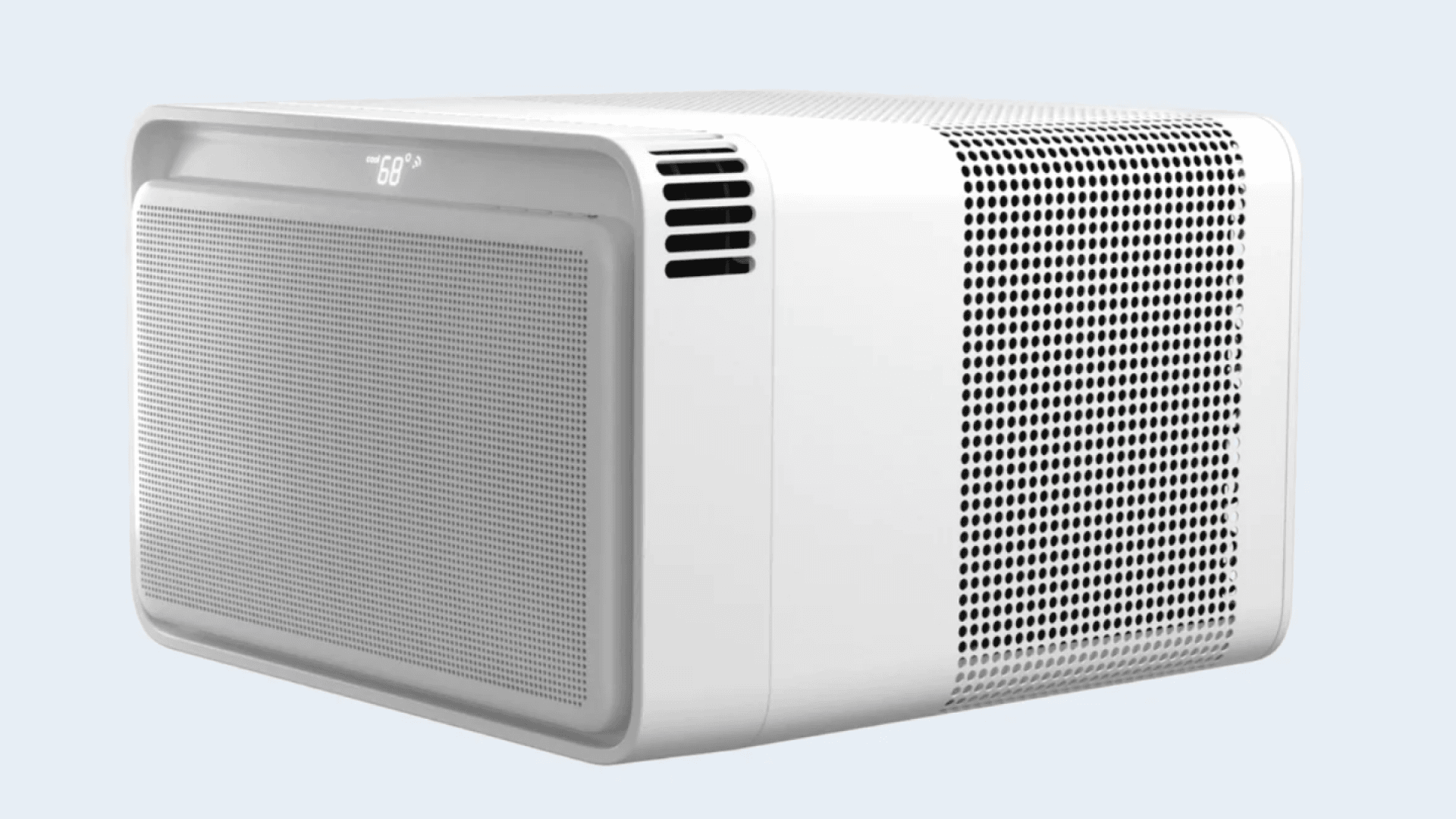 A modern window air conditioner 