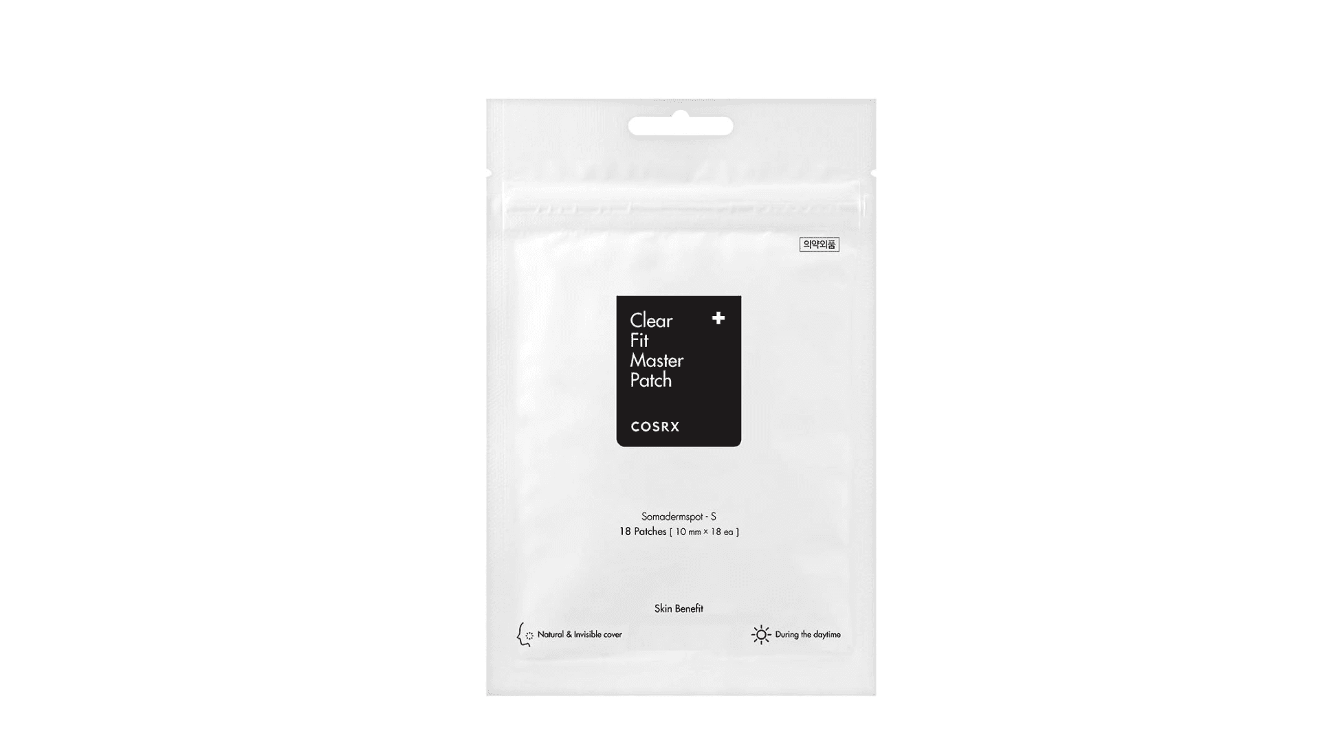 COSRX Clear Fit Master Patch 18 Patches | Healing Pimple Patches for Blemishes and Zits | Hydrocolloid Dressing | Quick & Easy Spot Treatment