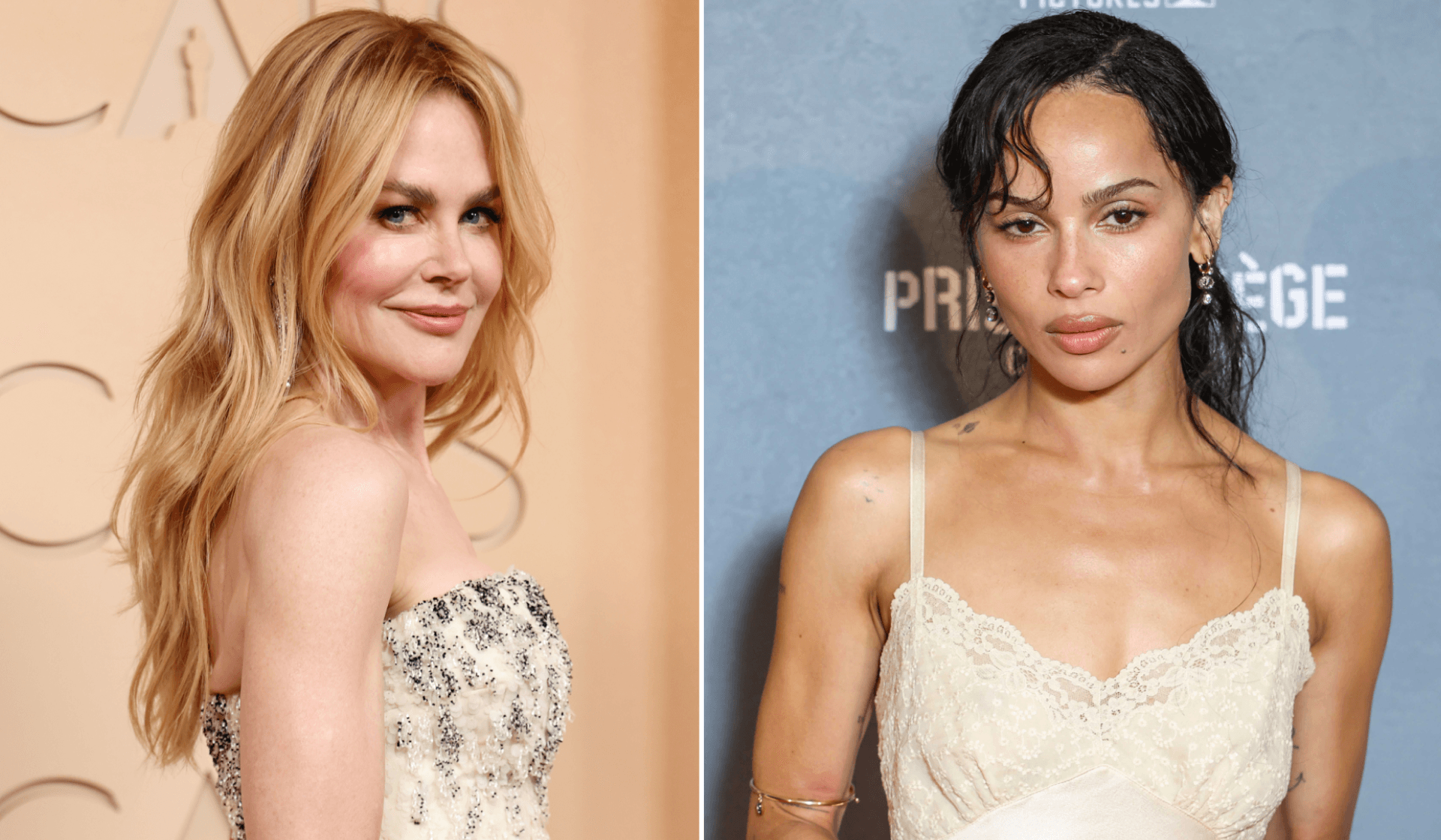 Nicole Kidman and Zoë Kravitz