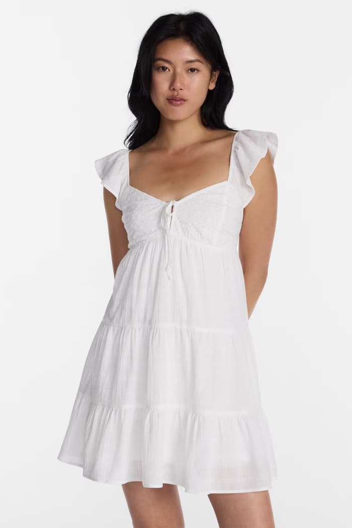 Tiered Cotton Dress
