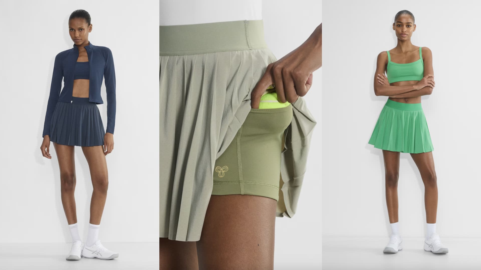 A micro tennis skort 