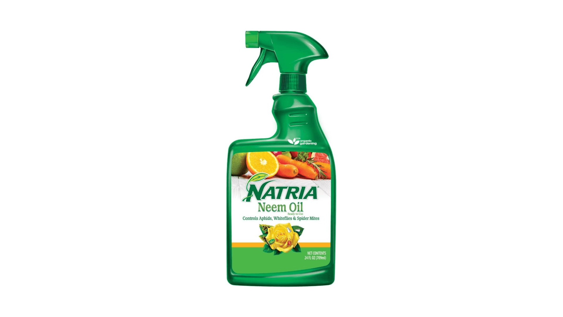 NATRIA Neem Oil Spray for Plants, Ready-to-Use