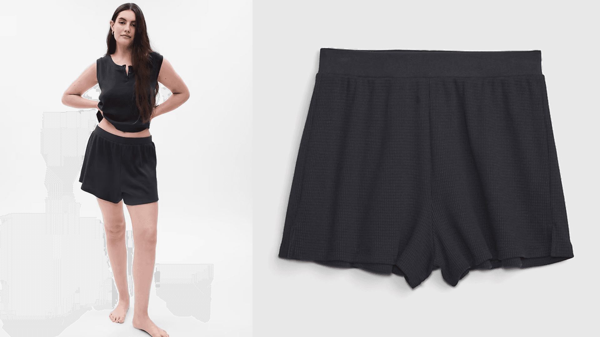 matching lounge set with shorts