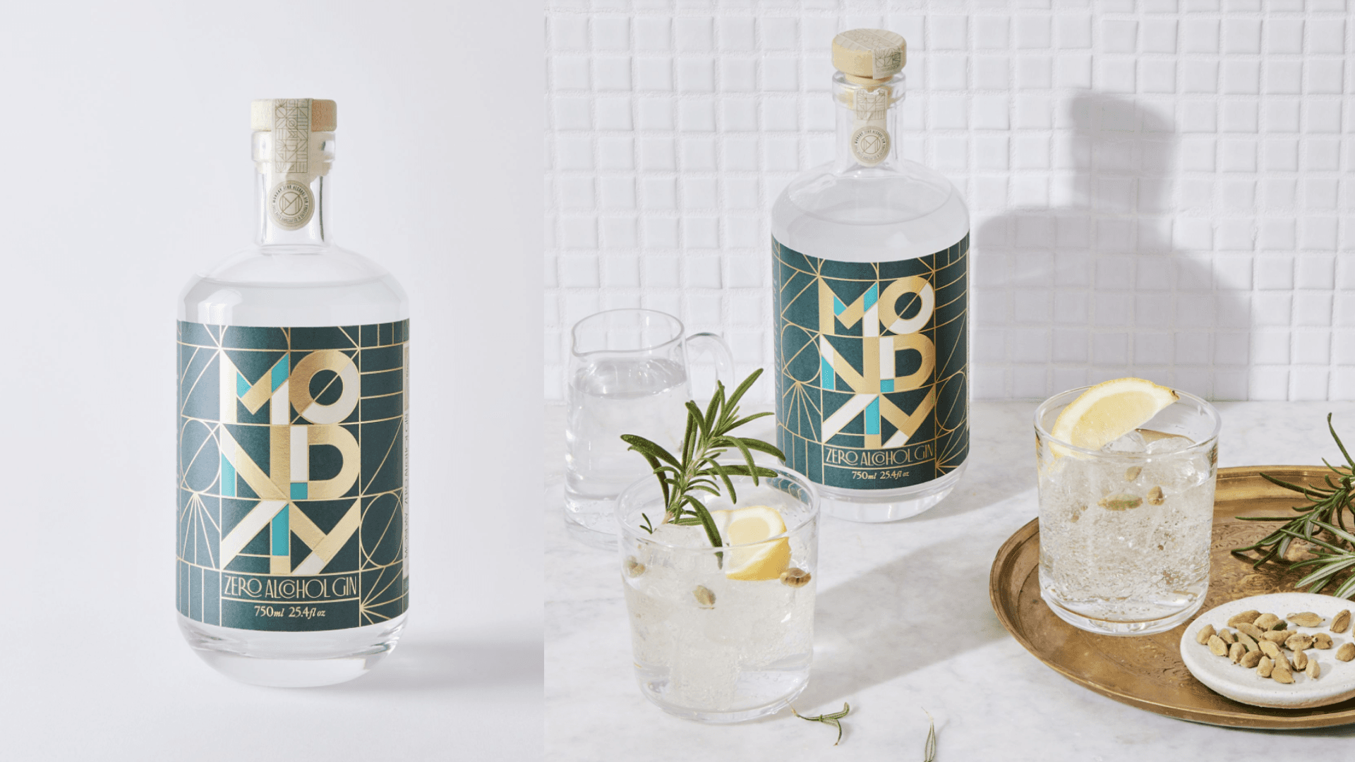 Non-alcoholic gin