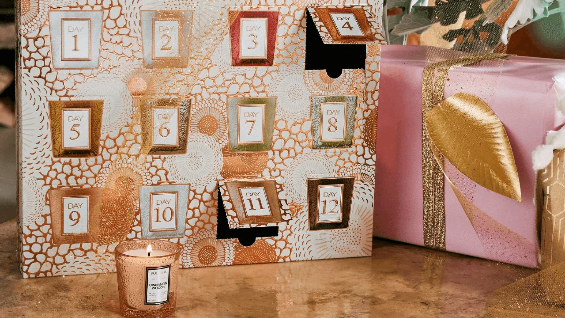 candle advent calendar 