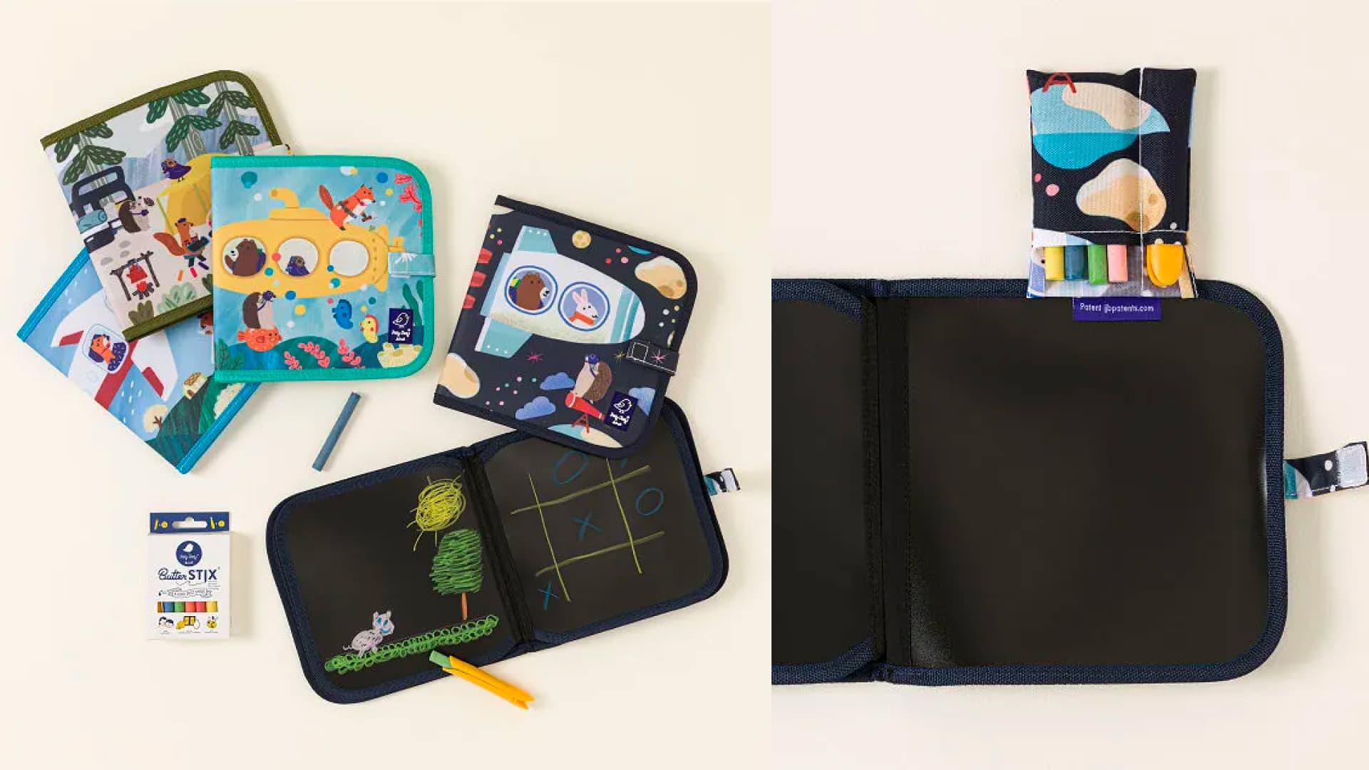 reusable, erasable sketchbook