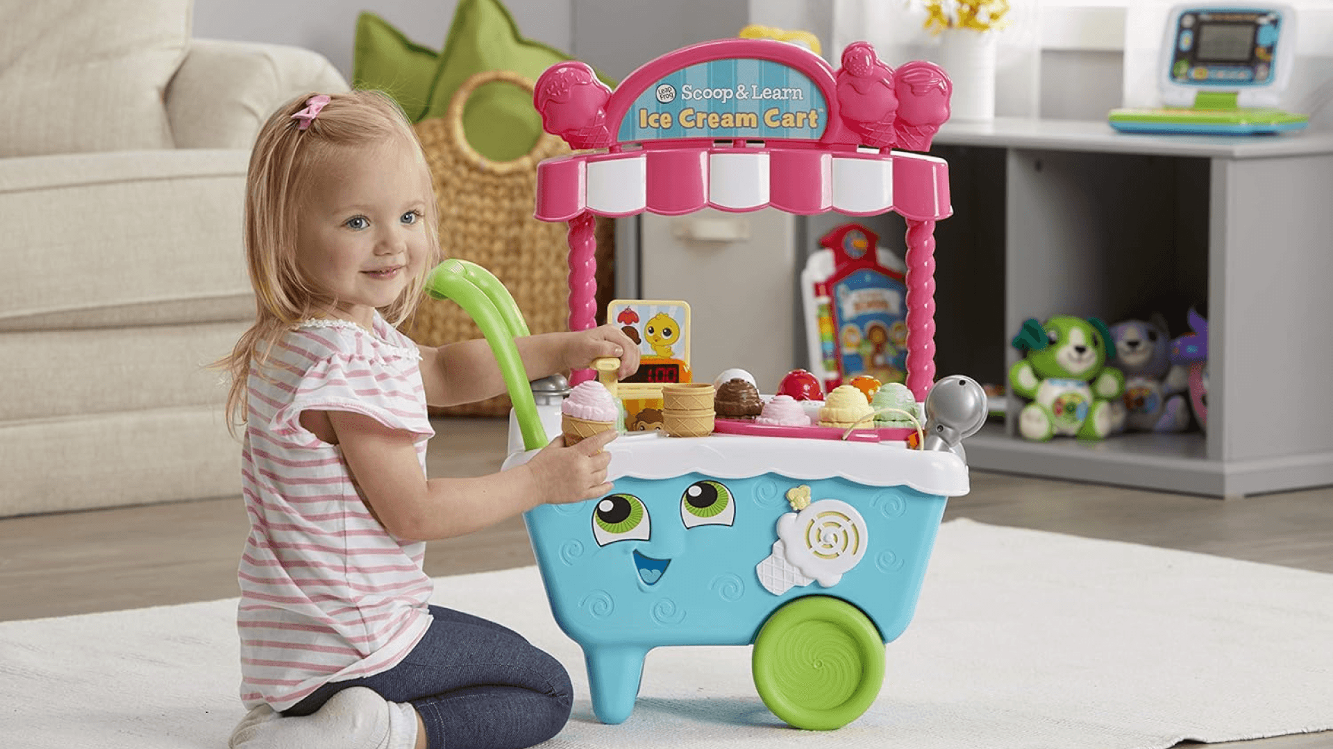 toy ice cream cart