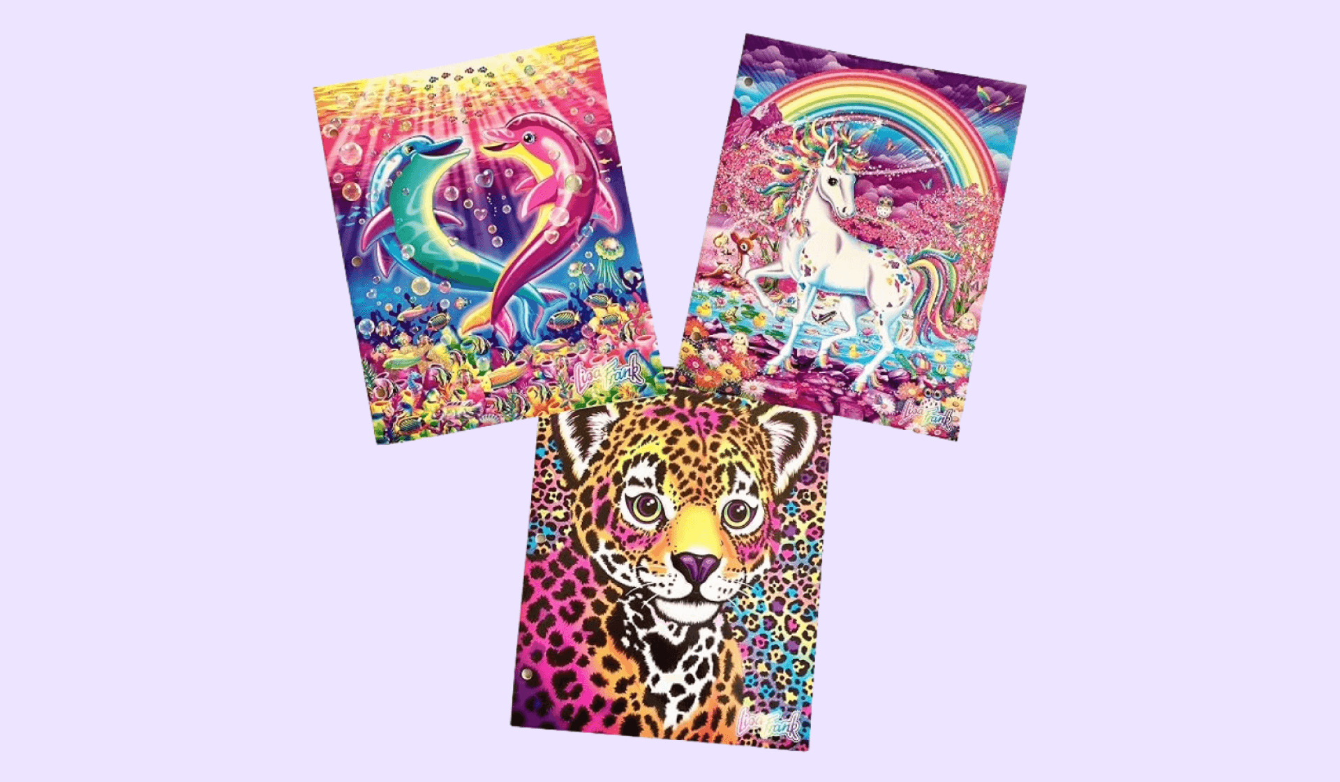 Lisa Frank folders