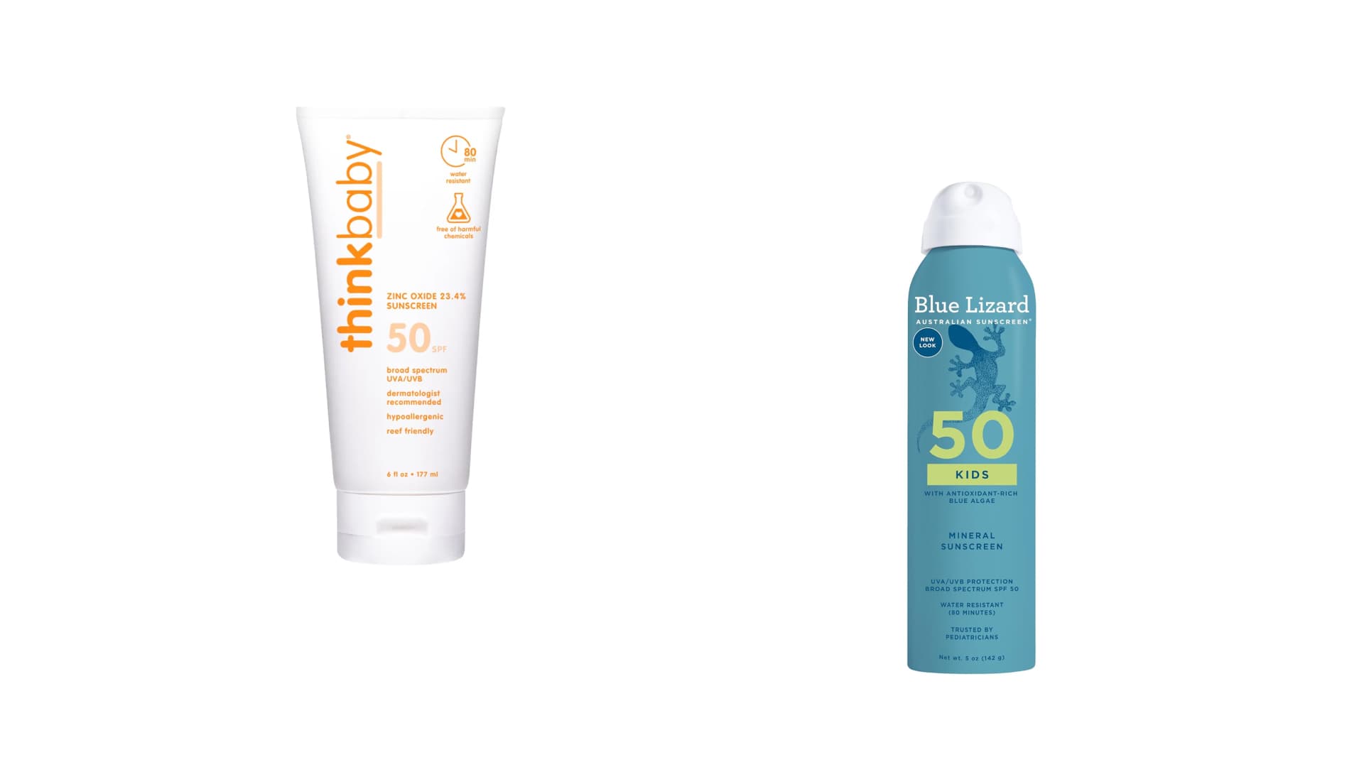 A sunscreen for babies. 