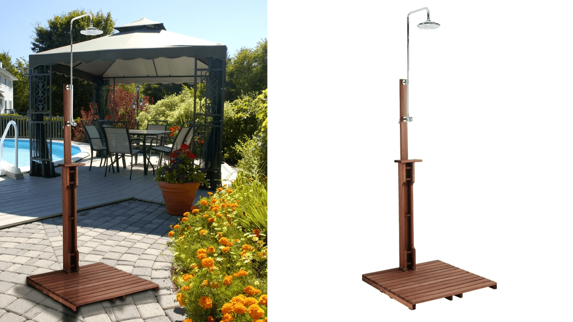 Wayfair outdoor shower 