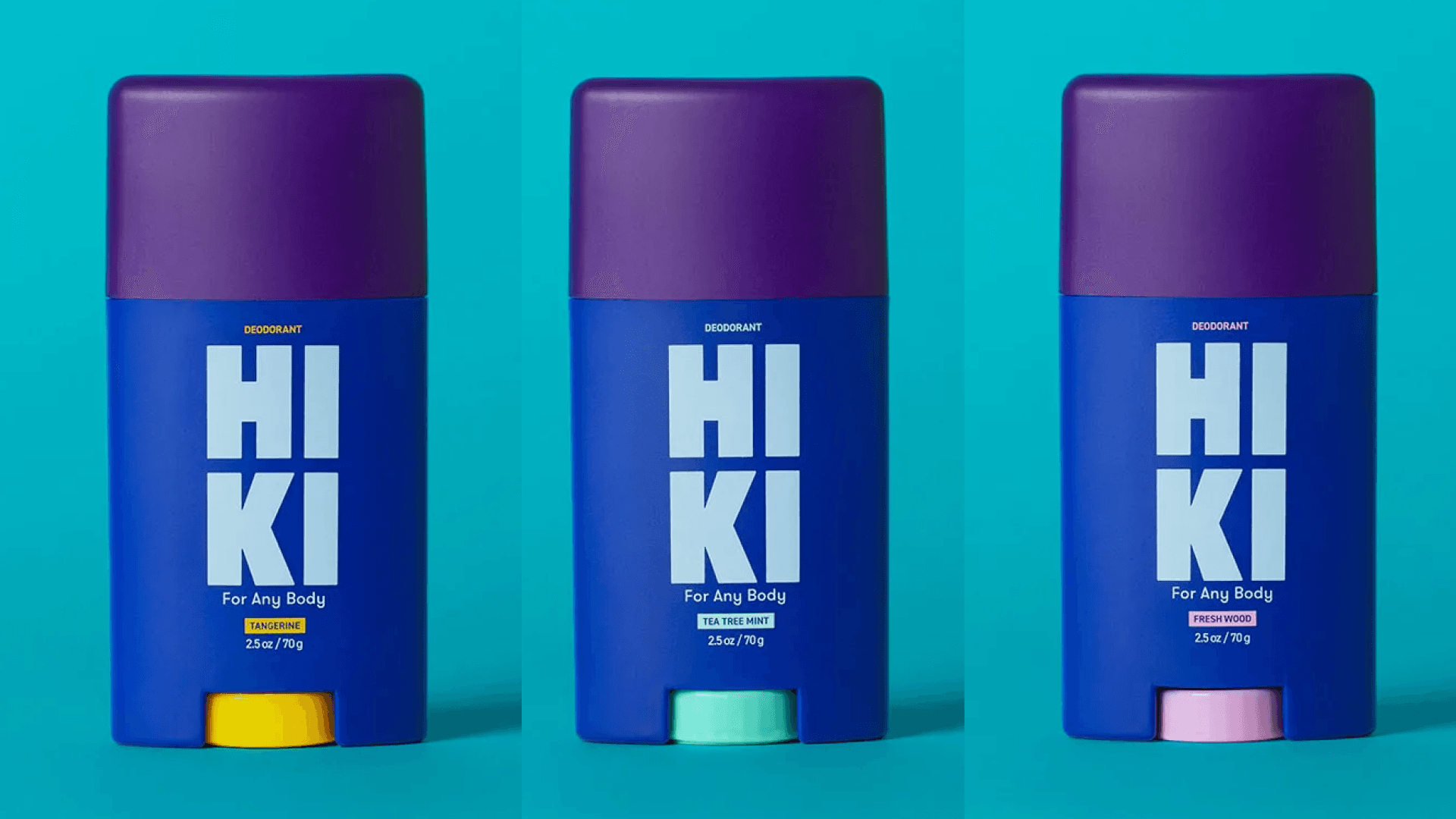 natural and aluminum-free deodorant set