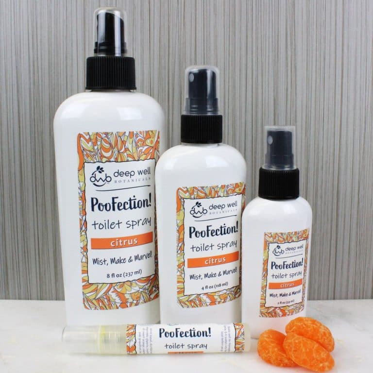 Deep Well Botanicals PooFection! Toilet Spray