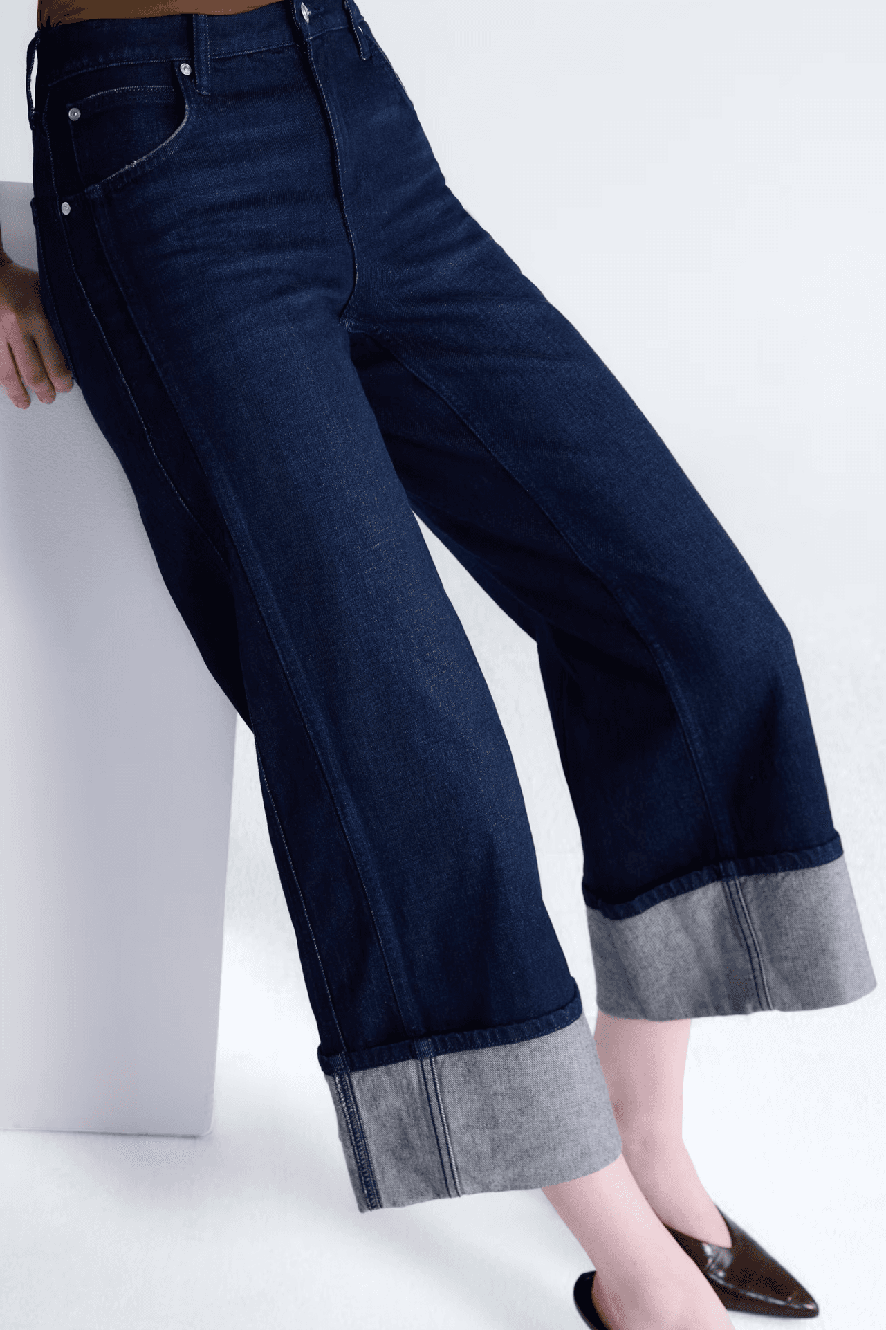 Cuffed Jeans