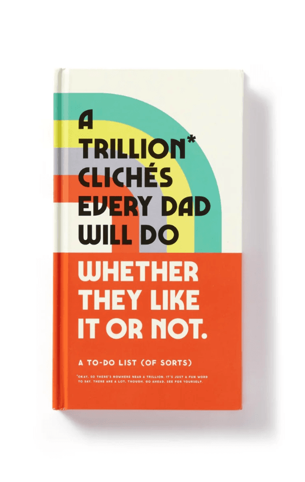 A Trillion Cliches Every Dad Will Do Prompted Journal at Brass Monkey