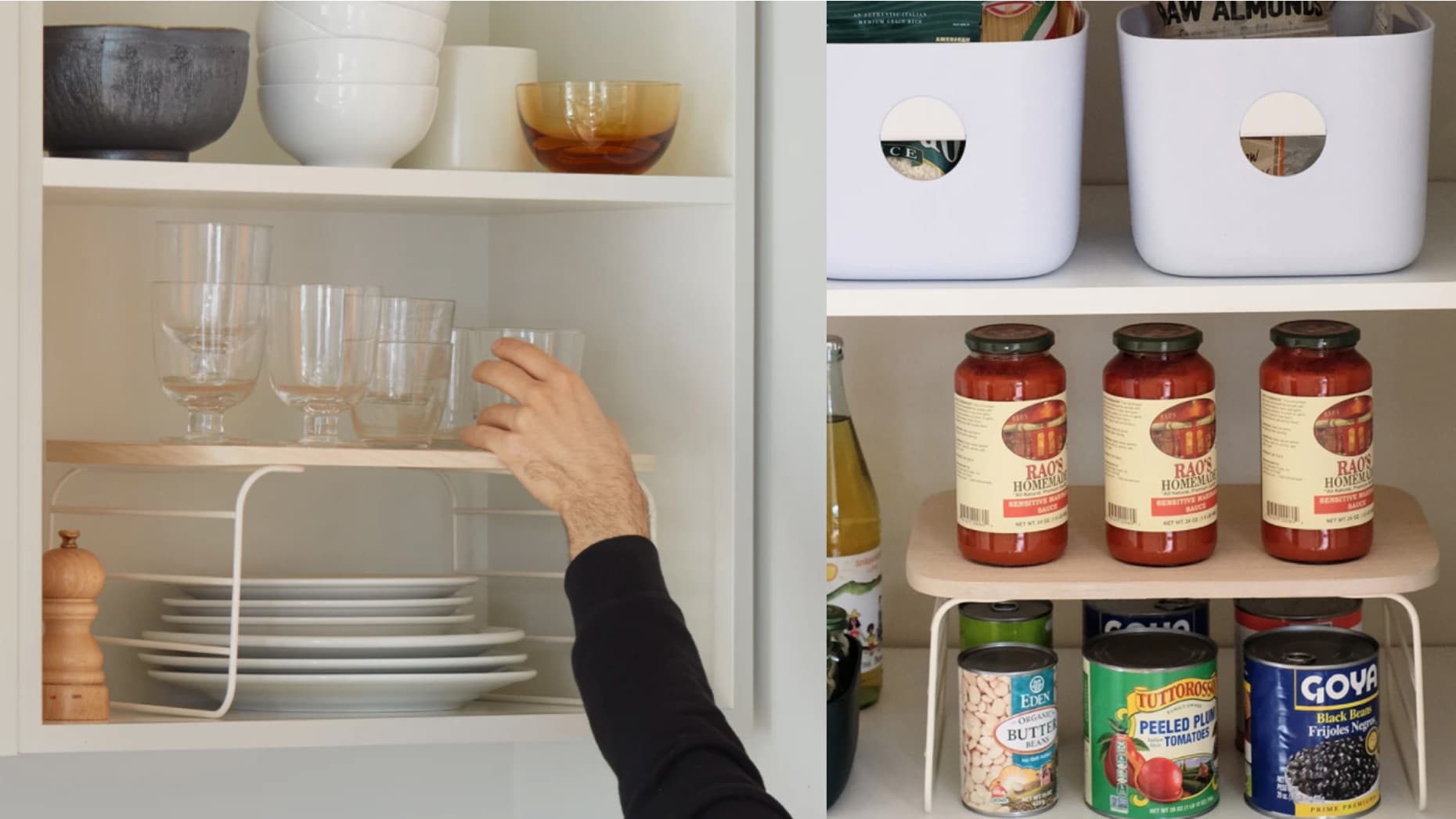 shelf risers