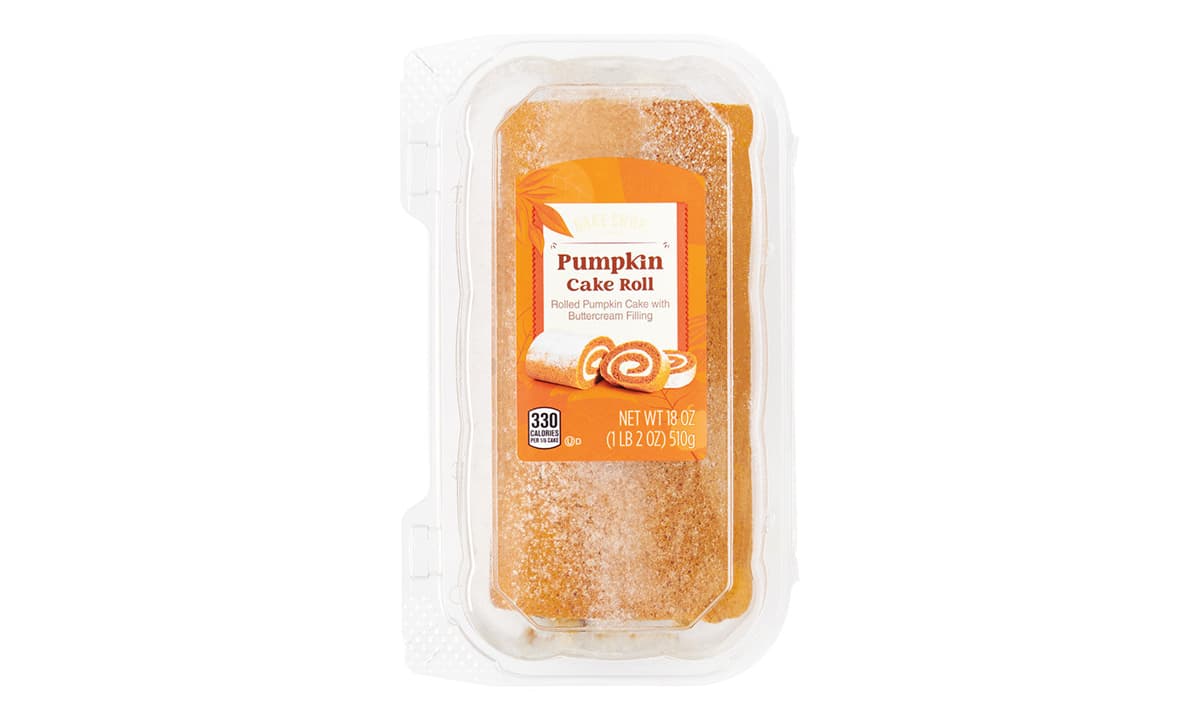 Pumpkin cake roll