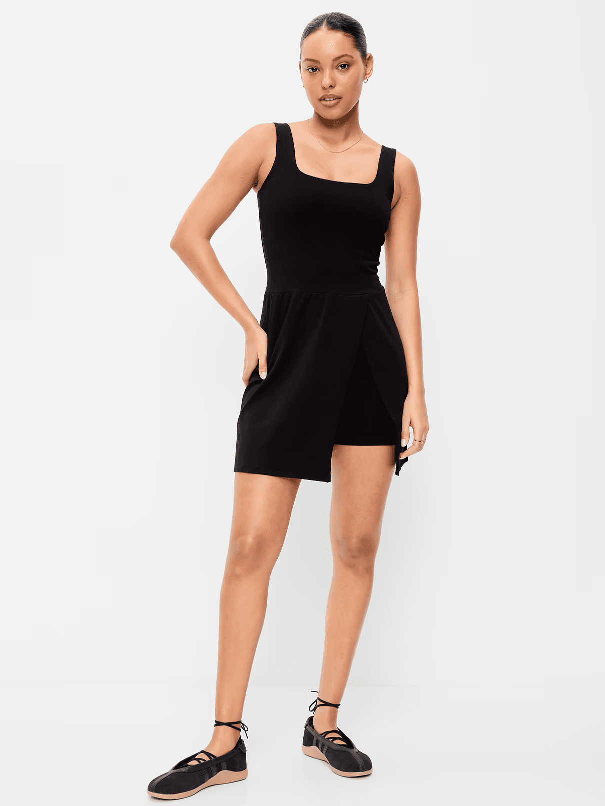 Old Navy PowerChill Scoop-Back Athletic Dress