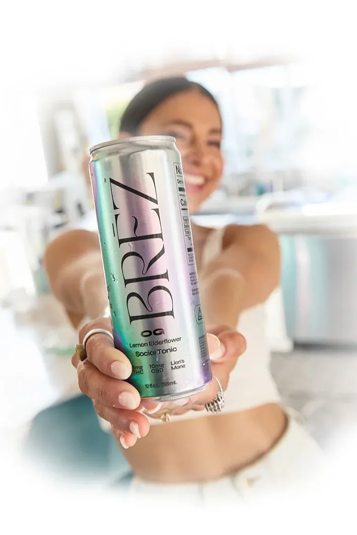 THC-infused sparkling water
