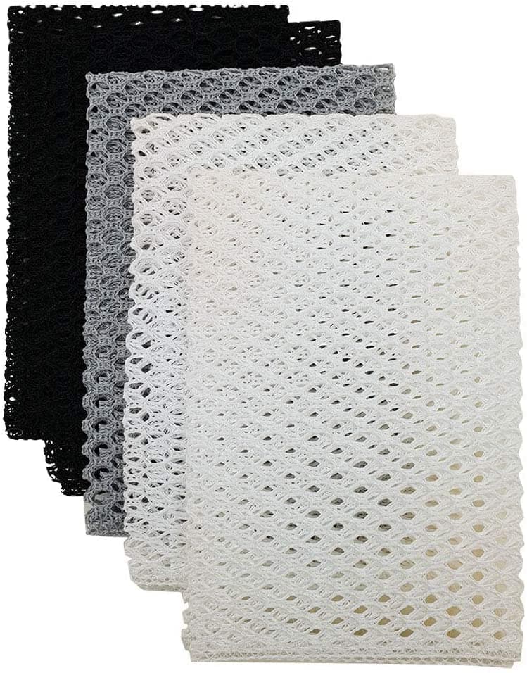 Olivia tree 5PCS Monotone Dish Washing Net Cloths, beauty products that clog drains