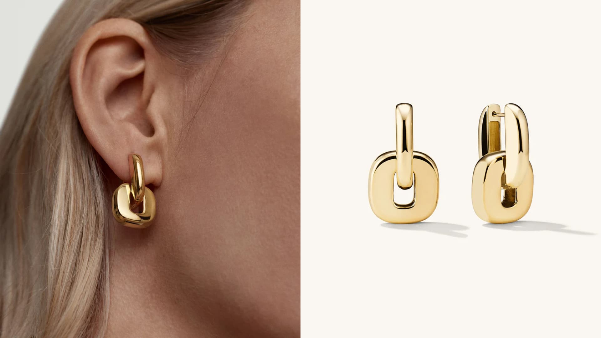 hoop earrings