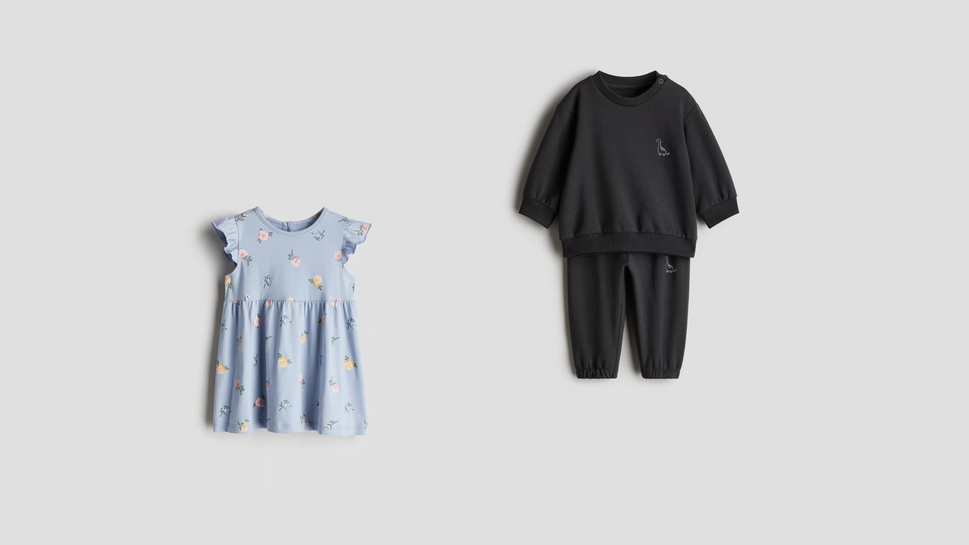 baby dress, baby sweat set