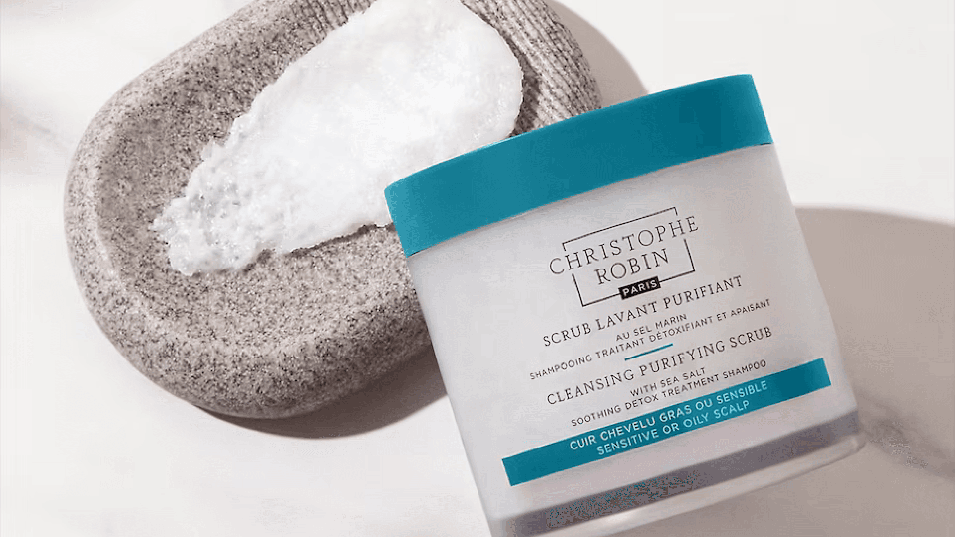 Clarifying shampoo scrub from Christophe Robin
