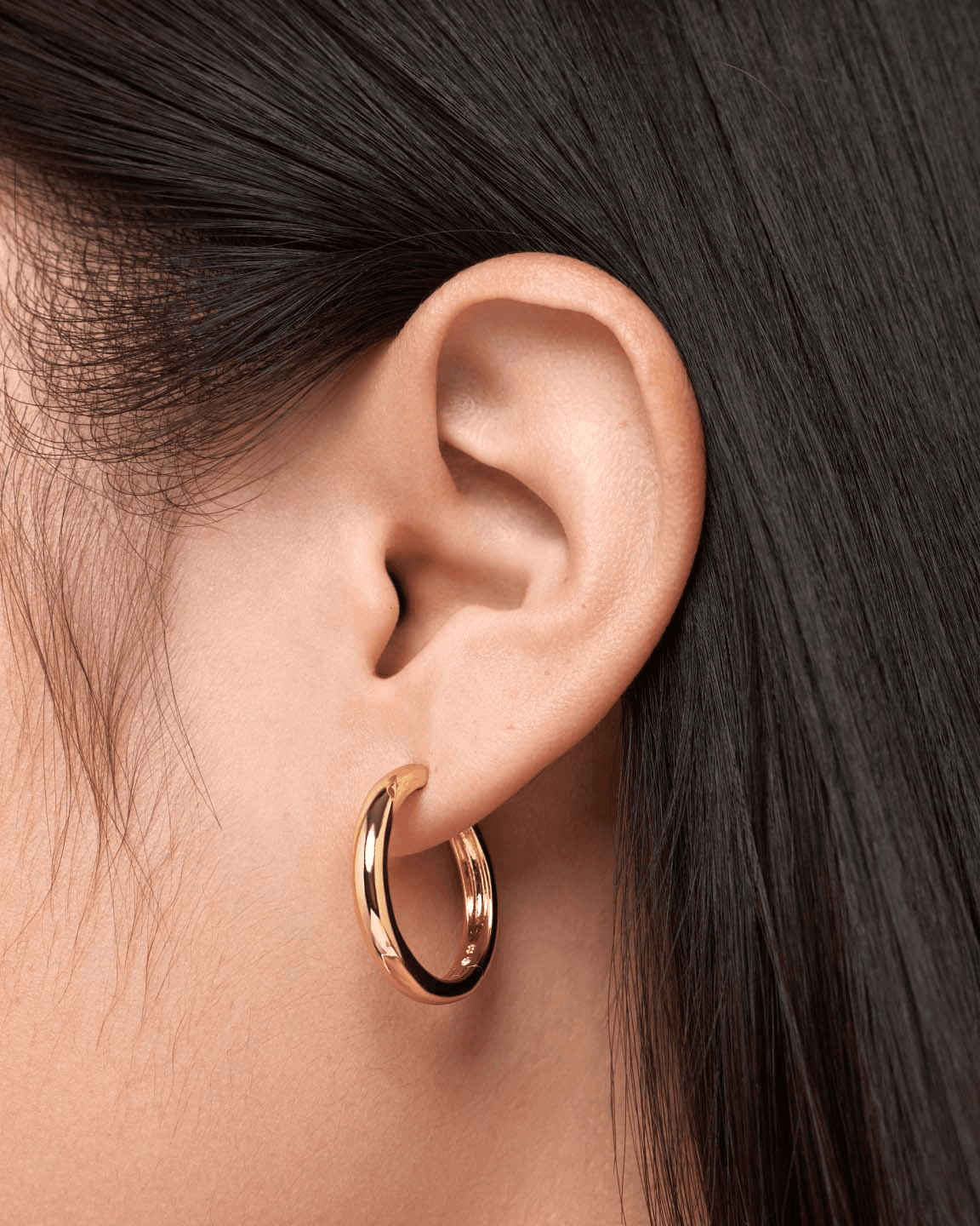 Ana Luisa Giulia Large Hoop Earrings