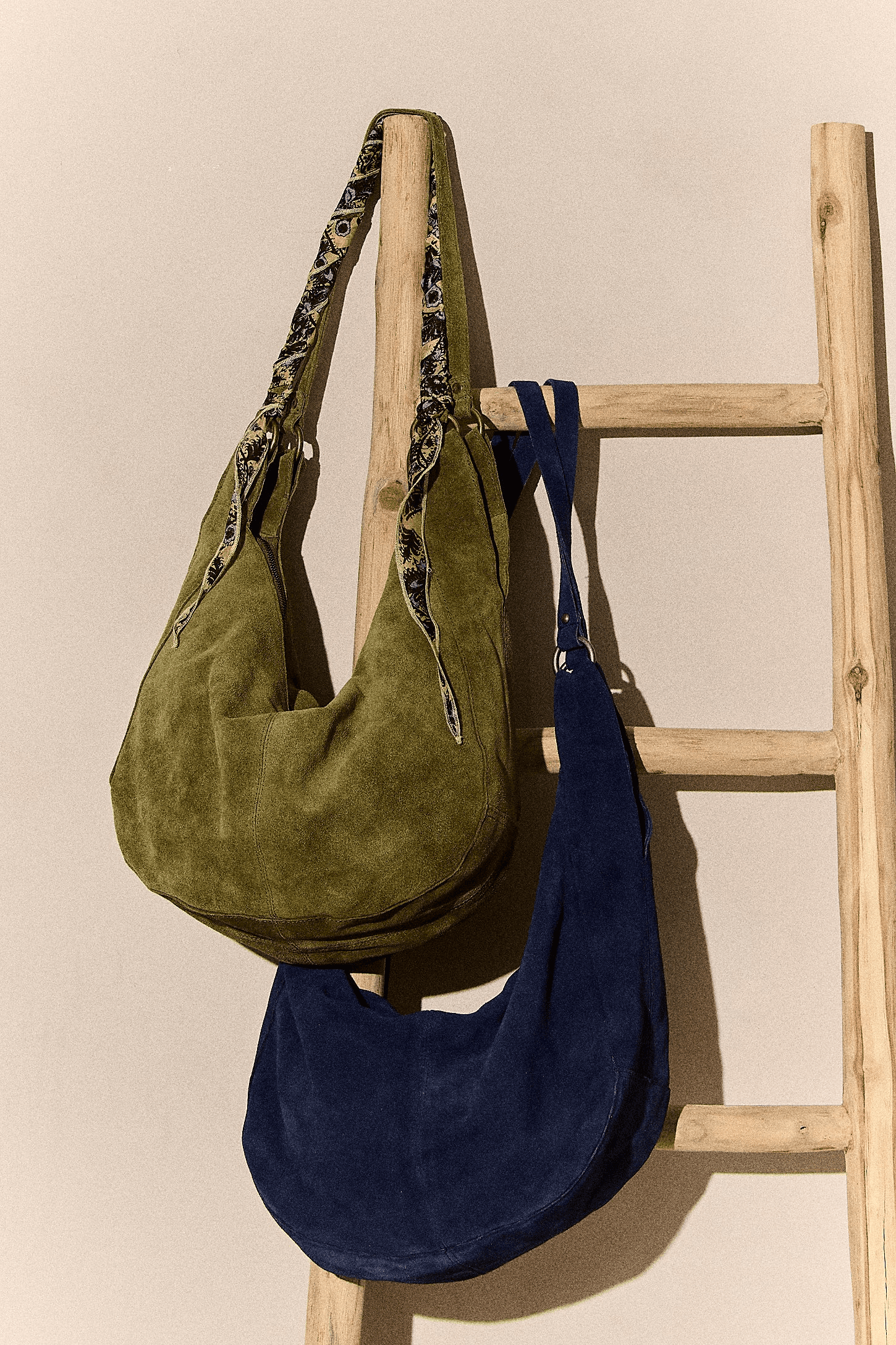 Free People Roma Suede Tote Bag