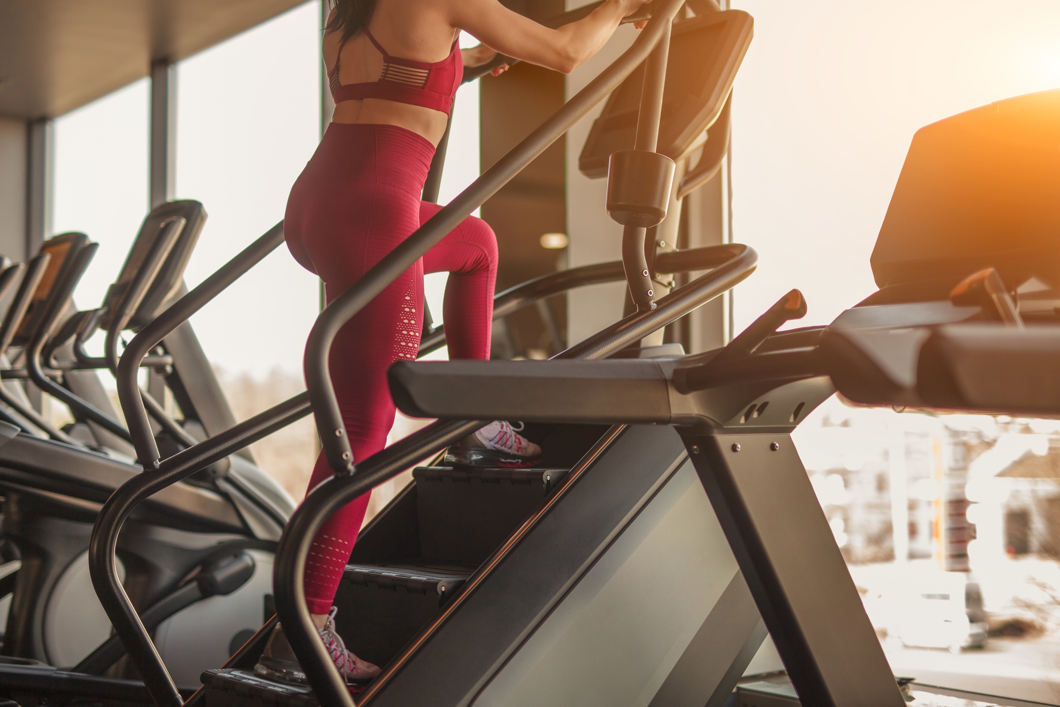 Featured image for TikTok Is Raving About the 10-8-4 Stairmaster Workout—but Should You Try It?