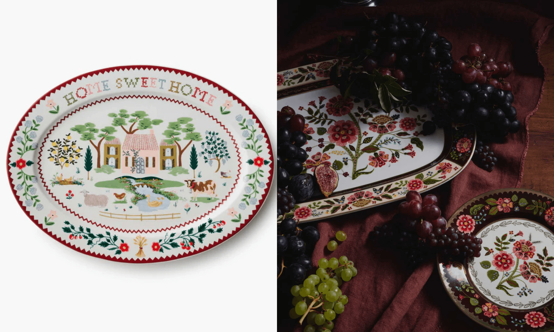 Rifle Paper Co. Handpainted Platter