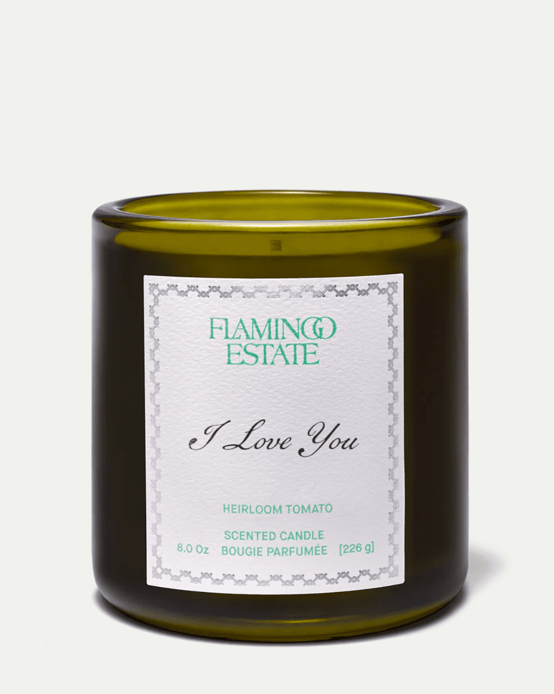 Flamingo Estate Personalized Heirloom Tomato Candle