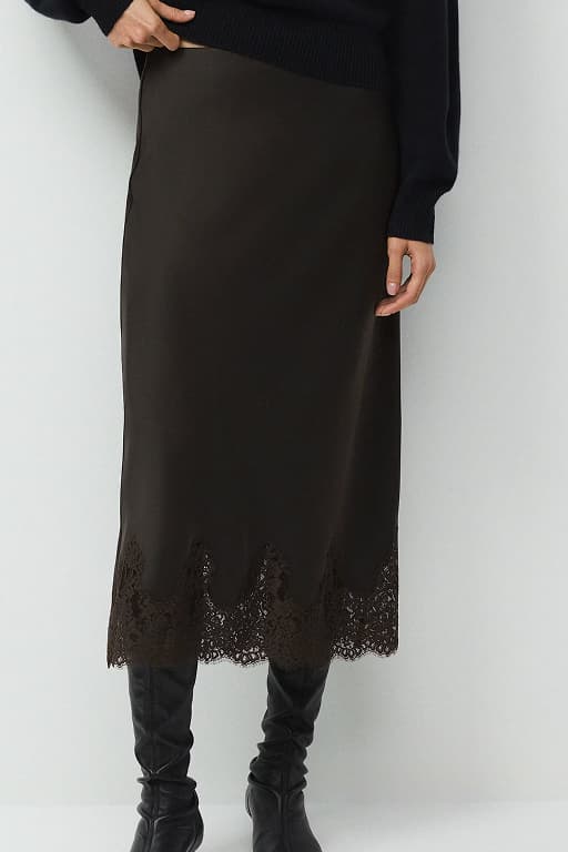 Henrietta Satin Skirt