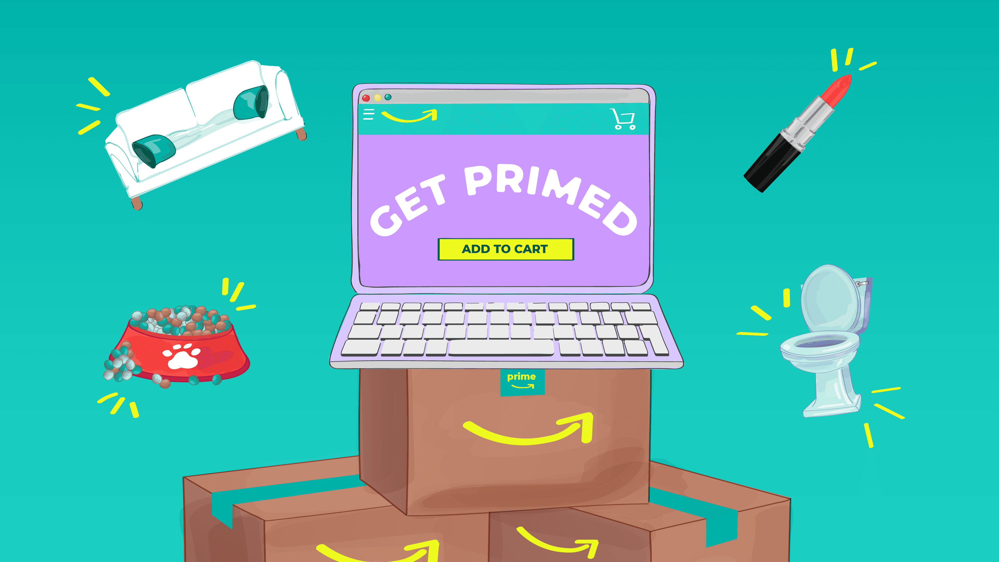 Get Primed Prime Day Hero Image