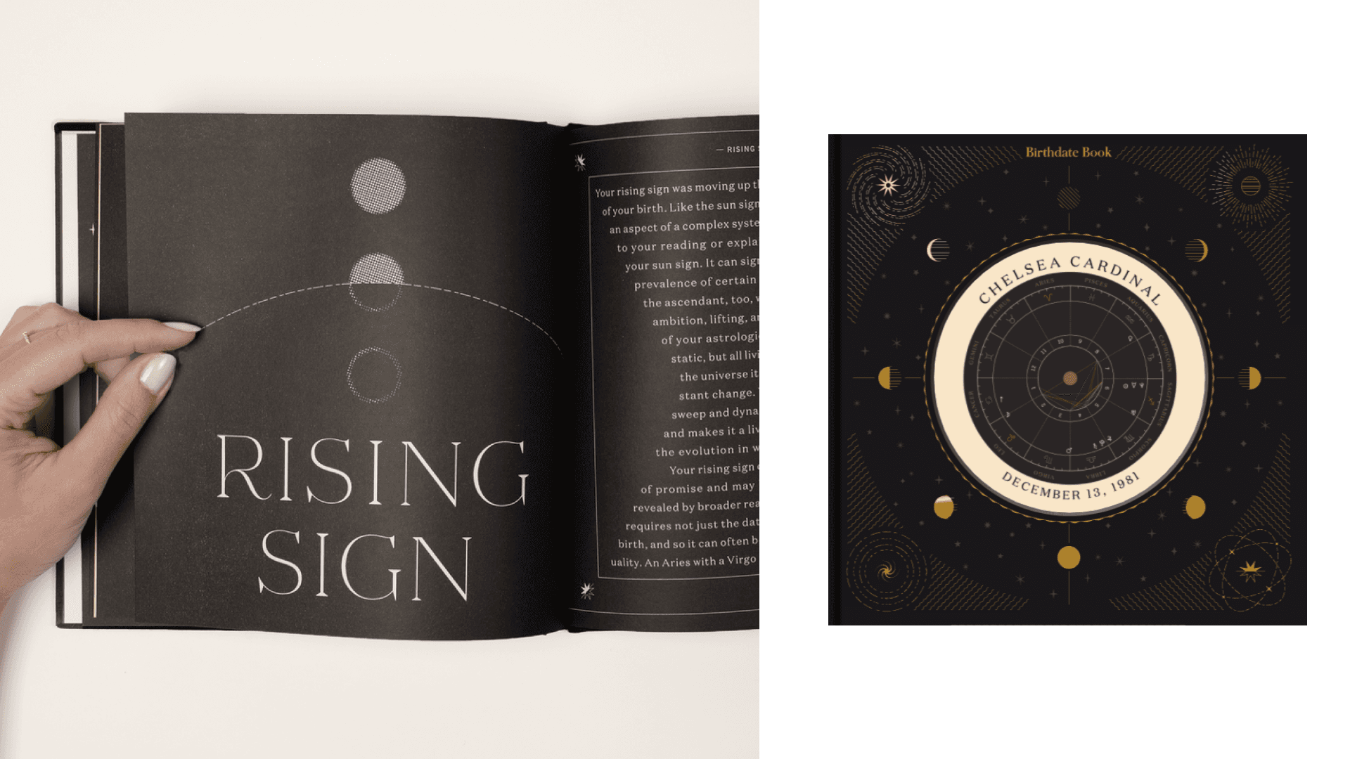 Personalized astrology book