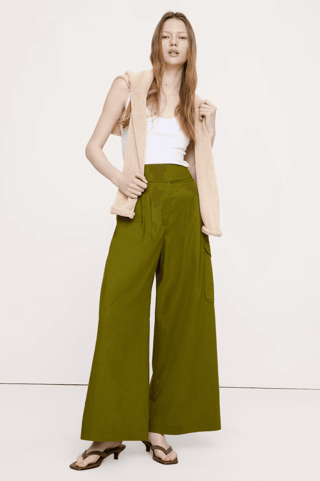 wide-leg trousers