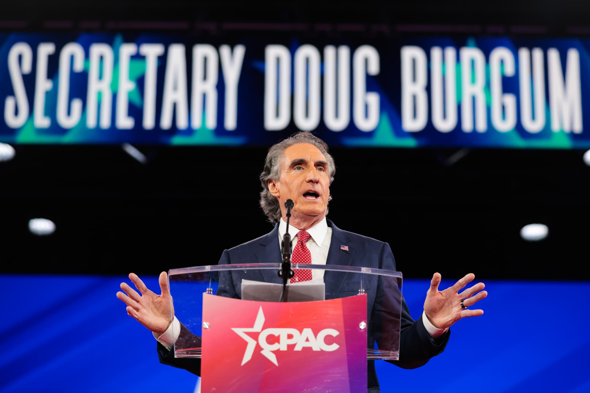 Secretary of the Interior Doug Burgum