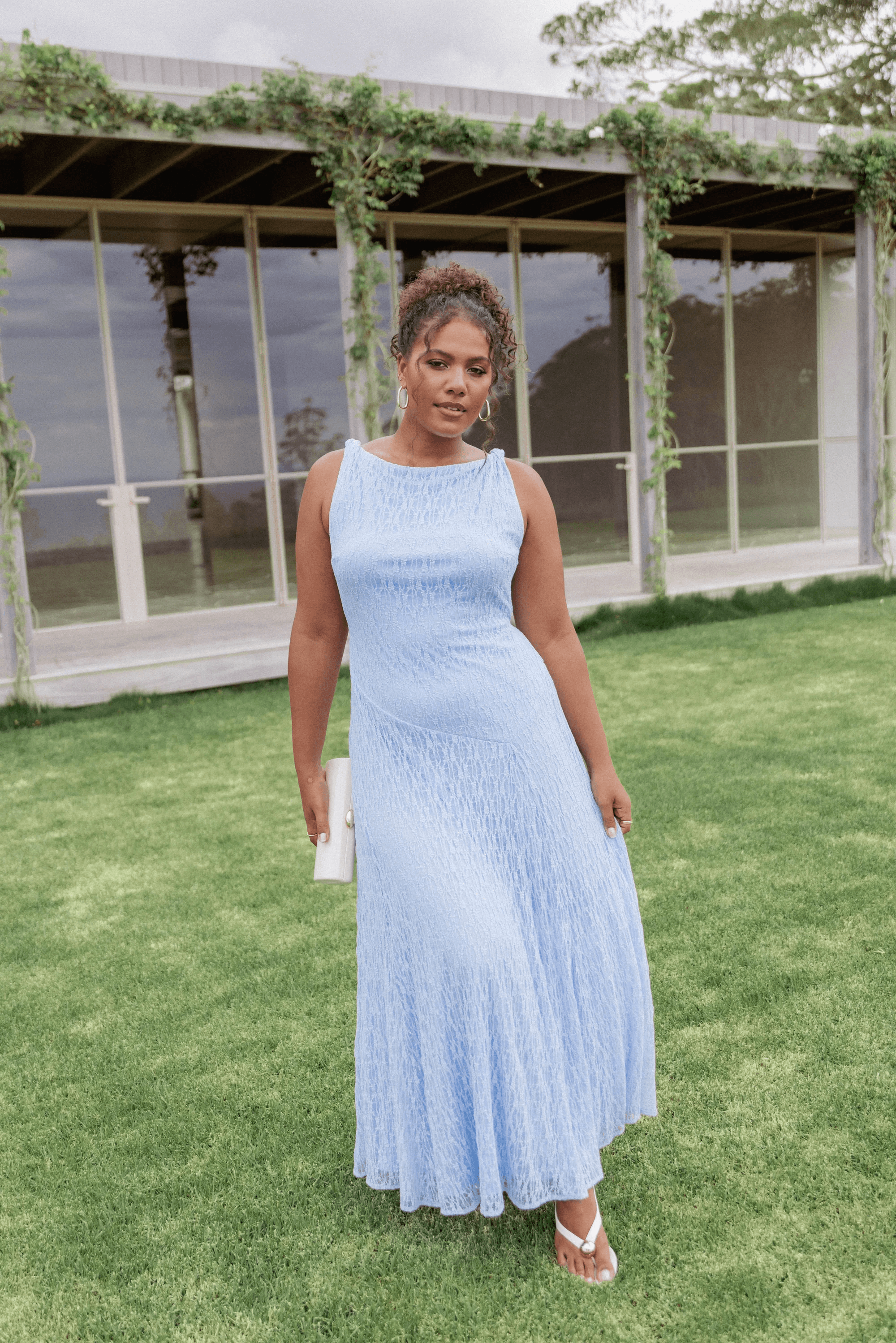 Petal & Pup Kirsten Lace Maxi Dress