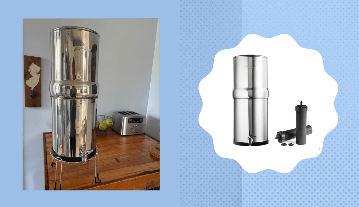 Featured image for I Traded My Brita for This Plastic-Free Water Filter System, and I’m Never Going Back