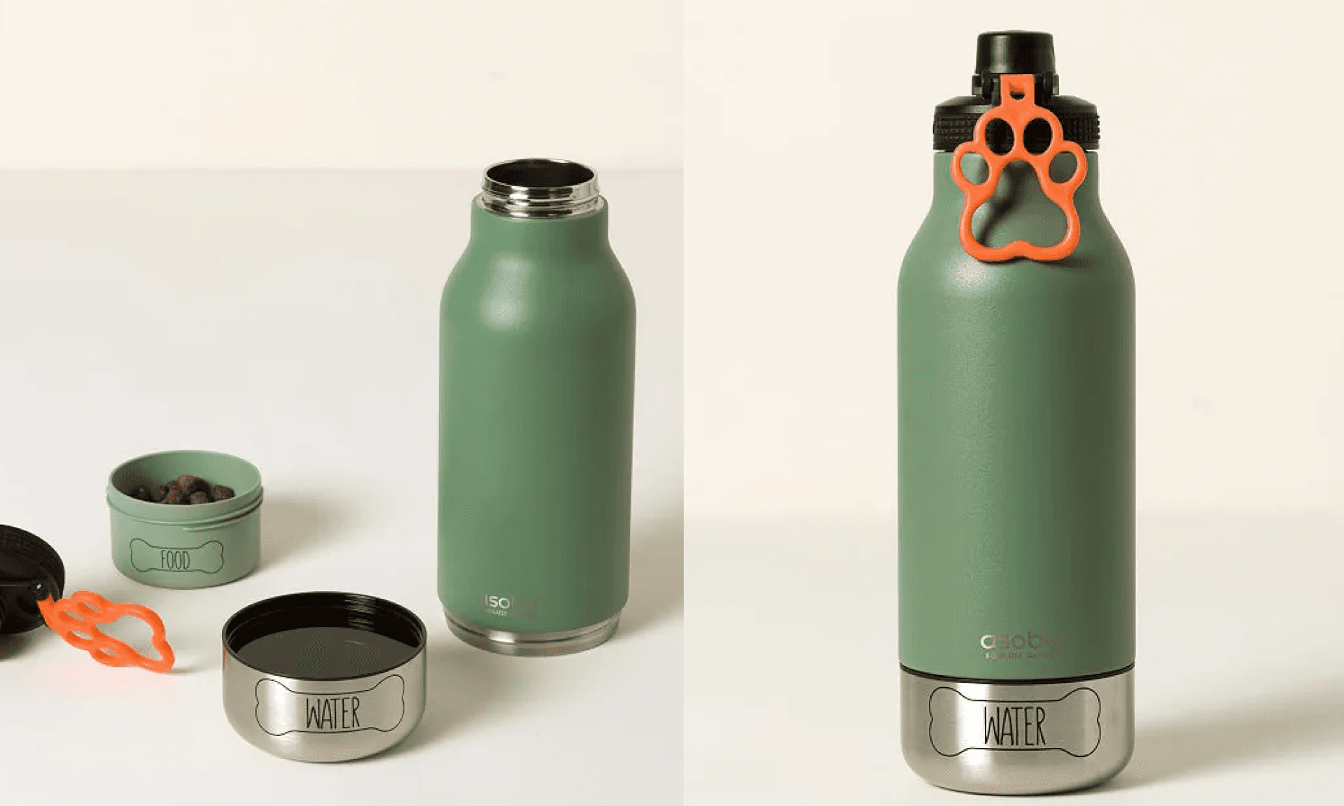 Pet friendly dog walk water bottle