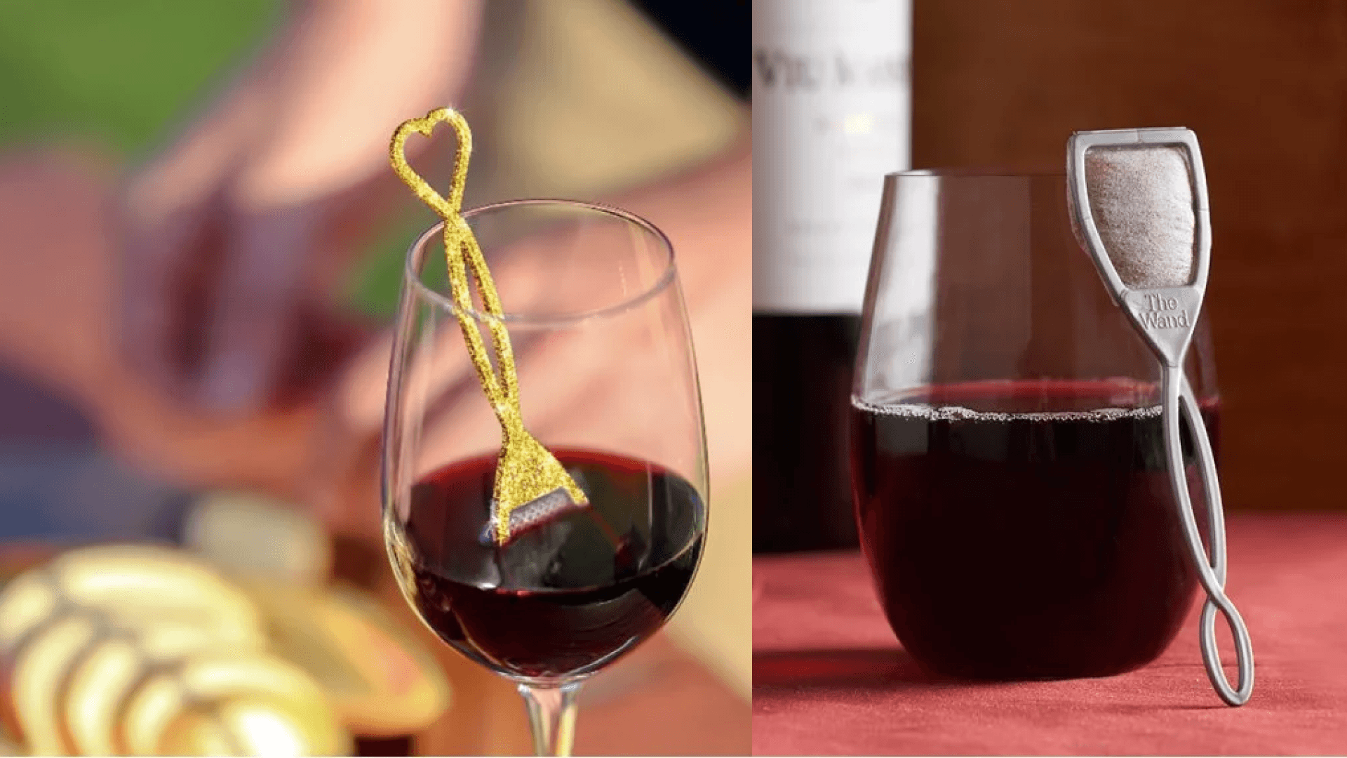 Wine wand purifer