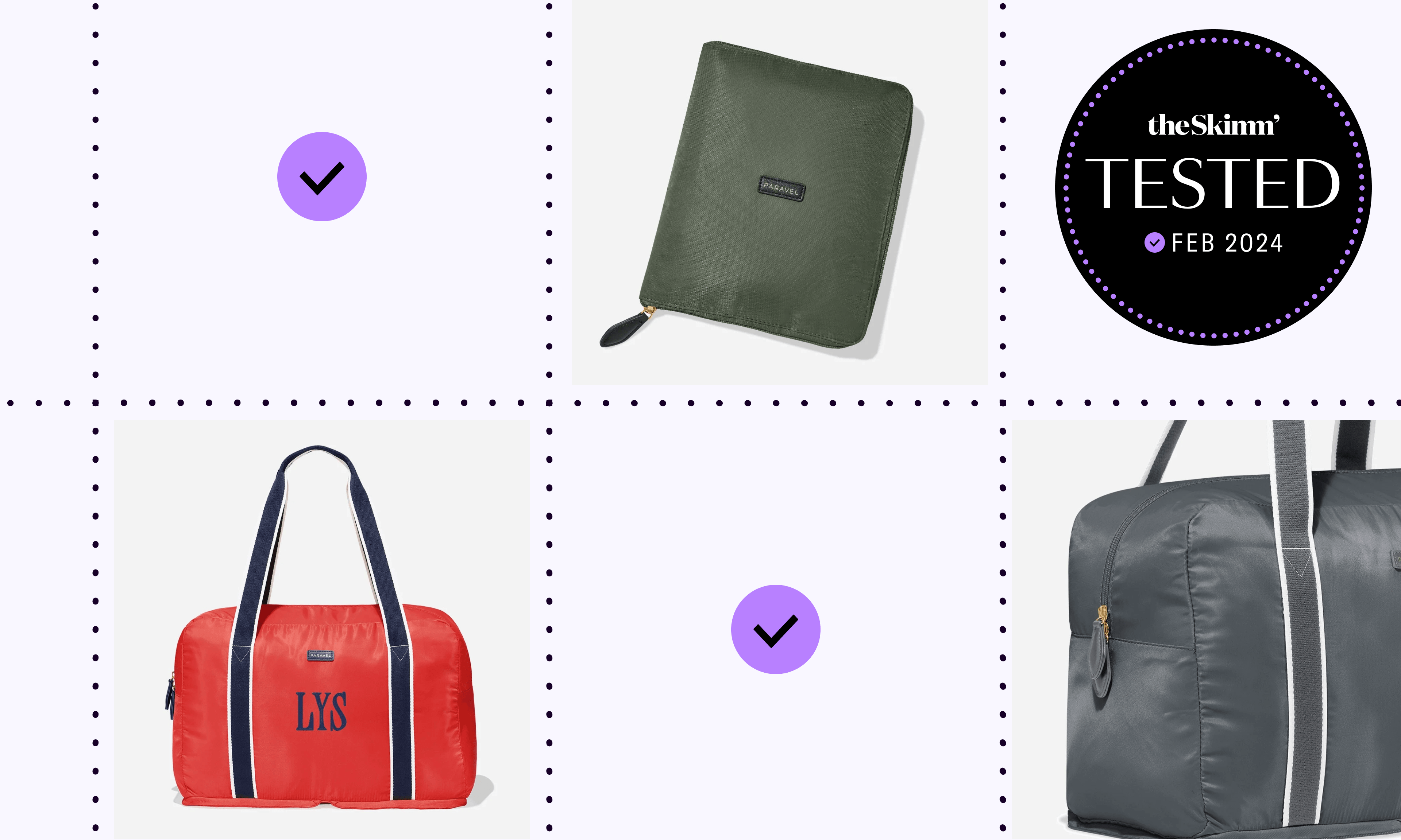 review of paravel's foldable travel tote