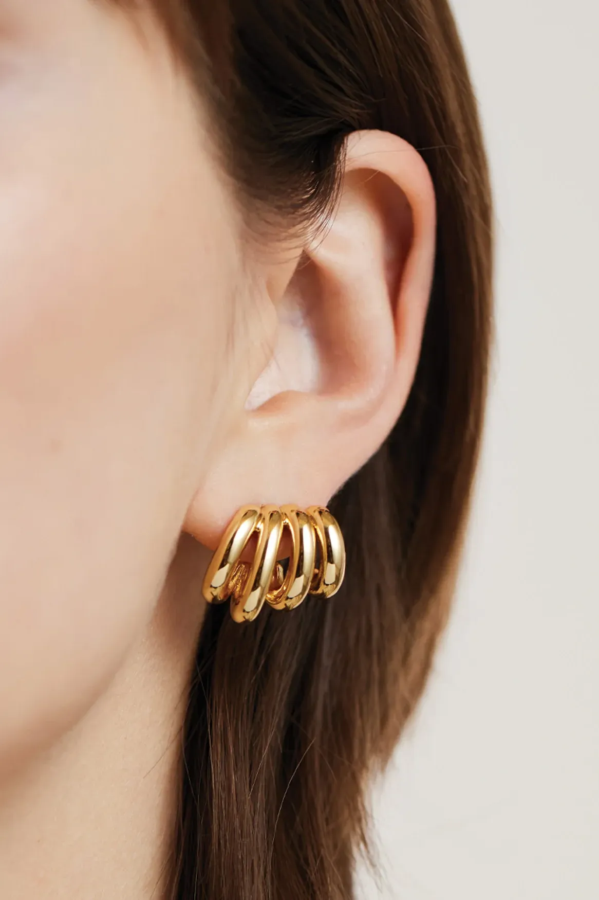 hoop earrings